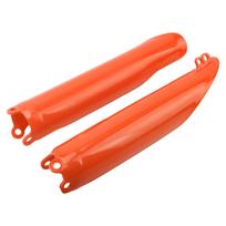 Dirt Pit Bike Front Fork Tube Frame Cover For Honda CRF450X R RX 250R X CR125 CR250 CR500 Motorcycle Fork Guard oranžinė