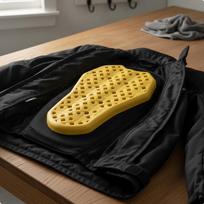 Motorcycle Back Protector Slow Response Impact Resistant Jacket Insert for