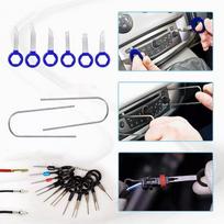 38pcs Trim Removal Tool Kit Car Pry Tool Door Panel   Stereo Trim Remover Tool Auto Clip Pliers Fastener Remover with   Storage Bag