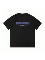 Summer Fashion Heavyweight Retro unisex's English Letters 100% Cotton Printed Round Neck High-Quality Casual Fitness Street T-Shirt S įvairiaspalvis