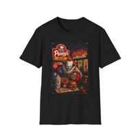 Pennys Diner Unisex T-Shirt| Retro Horror Burger Scene Pennywise S