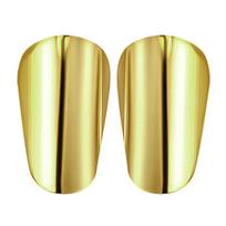 Electroplated Football Shin Guards with EVA Cushioning for Sports XS