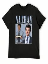 Nathan Fielder Vintage T-Shirt Plus Sizes Baggy Shirts Aesthetic Clothing unisex T Shirts S įvairiaspalvis