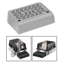 Footboard for Cat Litter Box, Pet Litter, Footboard, Keep Order for Cat Litter Box sidabras