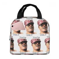 You're Ugly I Smell Jojo Engineer TF2 Team Fortress 2 Insulated Lunch Bag for Women Children Food Boxes Thermal Lunch Box Tote One Size