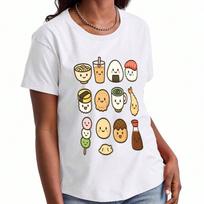 Cute Iceberg Hug Wounisex's Cotton T Shirt, Premium Cotton Print, Durable, Casual And Fashionable. Global Warming And Iceberg Illustration , Cool Ship S įvairiaspalvis
