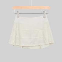 Lulu Classic Pace Rival Sports Skirt: Anti-Exposure Lined Three-Pleat Yoga Skirt S (size 2)