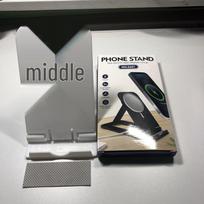 Magnetinis belaidis įkrovimo stovas, suderinamas su MagSafe, skirtas telefonams ir planšetiniams kompiuteriams balta