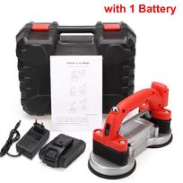 200KG 60-120mm 5 Speeds 21V 1200W Tiles Vibrator Adjustable Automatic Floor Vibrator Leveling Tool With Battery Tiling Tiles Machine 1 x Battery