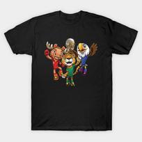 Men Black Print T-shirt World Cup 2026 Soccer Tournament 2026 - Usa, Canada &Amp; Mexico No-Cut Transfer Paper Print Cotton Tshirt S juoda