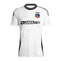 Vyriški Colo Colo trumpomis rankovėmis madingi futbolo marškinėliai, oversized kvėpuojantis marškinėlis vyrams ir moterims XXS smėlis