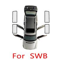 Full Covers Sunshades For VW Volkswagen Transporter T5 Caravelle Multivan Doubleback 2003~2015 SWB Car Visor Accessories 2004 Rear Windows SWB