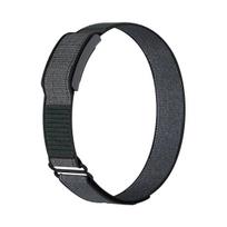 Amazfit Helio Nylon Trail Loop Armband With Frame juoda/pilka spalva