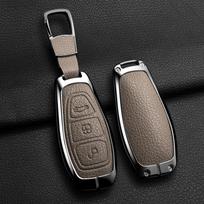 Lydinio stiliaus automobilio rakto dėklas apvalkalas pakabukas Ford Fiesta Focus 3 4 MK3 MK4 Mondeo Ecosport Kuga Focus ST