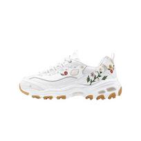 Skechers DLites Patogūs Madingi Minimalistiniai Universalūs Žemi Sportbačiai Moteriški Sportbačiai Balti 150553-WHT 36.5