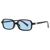 Luxurious Rectangle Sunglasses Women Oval Vintage Brand Designer Square Sun Glasses Men Shades Female Eyewear 2028 MULTI