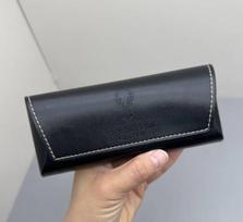 Protective Glasses Case with Stitching Detail Rectangular Hard Shell Eyewear Storage Box for Sunglasses and Prescription Glasses One size juoda