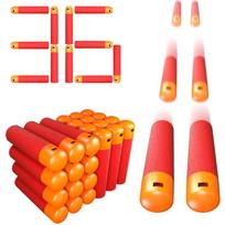 72PCS Mega Dart Refill Pack 9.5cm Compatible with Nerf Mega Guns Universal Mega Pack Refill Bullets for N-Strike Mega Series