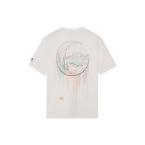 Li-Ning SS22 Logo Printing Loose Round Neck Short Sleeve Couple Style 'White' Men's AHSS151-1 L