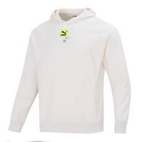 PUMA Oversize Trend Graphic Logo Hoodie 'White' Men's 536061-65 L