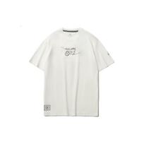 Li-Ning x DFT Way Of Wade Graphic T-shirt 'White Black' Men's AHSR573-2 XL