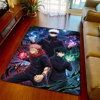 Jujutsu Kaisen Area Rug Carpet Non Slip Floor Mat Soft Bedroom Living Room Home Decorative -QJY 60x90cm