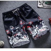 Vasaros paplūdimio kelnės Surf Printed Šortai Laisvi laisvalaikio Capris M