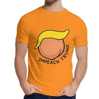Funny Impeach Donald Trump Peach T Shirt Quality Print 100 Cotton T Shirt XL