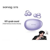 SANAG S7S AI Wireless Open-Ear Sport Headphones One Size saulėlydžio violetinė spalva