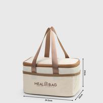 Portable Aluminum foil Lunch Box Storage Bag Oxford Insulated Thermal Insulation Bag Thermal Large Capacity Lunch Bag Picnic