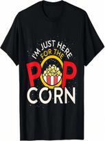 Funny Cinema Lover Gift Movie Snack Popcorn T-Shirt S įvairiaspalvis