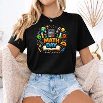 Maths Day T Shirt Kids Preschool Number Day Funny School Tee UK , Mathematics 2 2XL