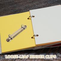 Metal Loose Leaf Binder Rings 2 Ring Mechanism Replacement for Notebook Planner DIY Binding Spines Combs Organizer China Mainland