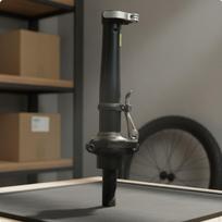 Folding Bike Tube Foldable Quick Release Handlebar Easy Storage Post for