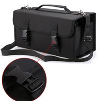 Marker Bag Zipper Storage Case High Capacity Pen Holder Pens Storage Bag Shoulder Strap Detachable Sleeve Lipstick juoda