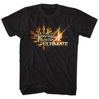 Monster Hunter Mh4U Logo Black Gaming  Children's T-shirt 160