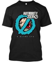 Limited New Popular Authority Zero A Blind Eye American Retro Logo Unisex T-shirt Graphic Tee M