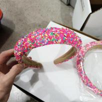 Face Wash Donut Headband Make Up Hairband Sweet Hair Hoop  Female B