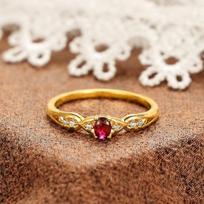 Silver Art S925 French Light Luxury Teardrop Ring: Personalized, Elegant, Versatile Fashion Accessory. US Size 7