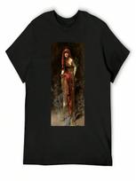 Priestess Of Delphi John Collier T-Shirt Street Wear  Tees Boys Whites T Shirts For unisex Pack S įvairiaspalvis