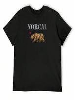 Norcal T-Shirt Custom Shirt Topping Baggy Shirts Short Sleeve Tee unisex S įvairiaspalvis