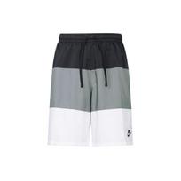 Men's Nike Contrast Color Stitching Small Label Woven Sports Shorts Black DQ2427-010 L