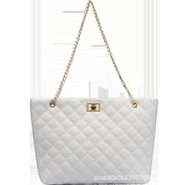 Guangzhou women's bag Korean version women's shoulder messenger bag large-capacity shopping bag tote bag juoda