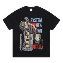 2025 System of A Down Grupės Marškinėliai Medvilniniai Minkšti Vasariniai Marškinėliai Vyrams Moterims Madingi Marškinėliai Vyriški Roko Muzikos Gatvės Drabužiai Marškinėliai Viršūnės S