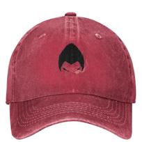 Kazuya Mishima Tekken Washed Baseball Cap Stylish Trucker Dad Hat Summer Unisex Teens Outdoor Sports Sun protection Baseball Cap One Size pink