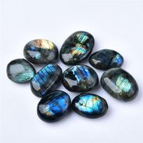 New Healing Ore Labradorite Palm Stone Home Decor Lucky Stones Natural Labradorite Moonstone Energy Stones Fisk Tank