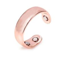 Magnetic Anti Snoring Ring Acupressure Therapy Device Stop Snore Sleep Aid Finger Ring For Snoring Relief rožinio aukso spalvos