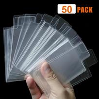 50/100pcs Bulge Games Card Sleeves for Pokemon Cards Transparent Playing Protector Trading Folder Case Holder Kids Toy Gift