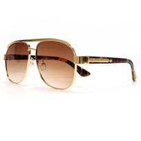 For Male Luxurious And Versatile Personalized Sunglasses And Female Fashionable Aviator Alloy Metal Sunglasses Coutdoor Casual Sunglasses Other
