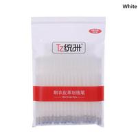 100Pcs/set High Temperature Disappearing Fabric PU Leather Marker Pen BIG Refills for Quilting Sewing and Dressmaking Heat Erase balta